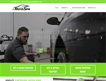 Tablet Screenshot of eastsideautospa.com